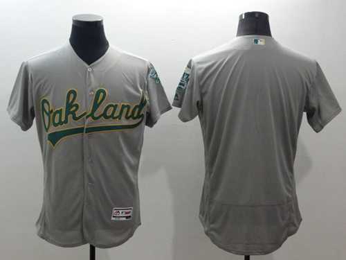 Oakland Athletics Customized Men's Gray Flexbase Collection Stitched Baseball Jersey,We sell and wholesale Oakland Athletics Customized Men's Gray Flexbase Collection Stitched Baseball Jersey on line form chian!